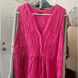 TORRID HOT PINK TOP 1